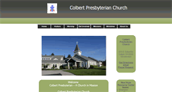 Desktop Screenshot of colbertpres.org